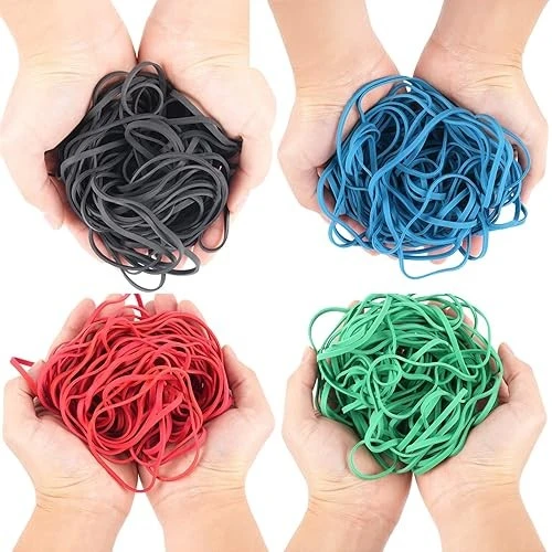 Bulk rubber bands for shipping