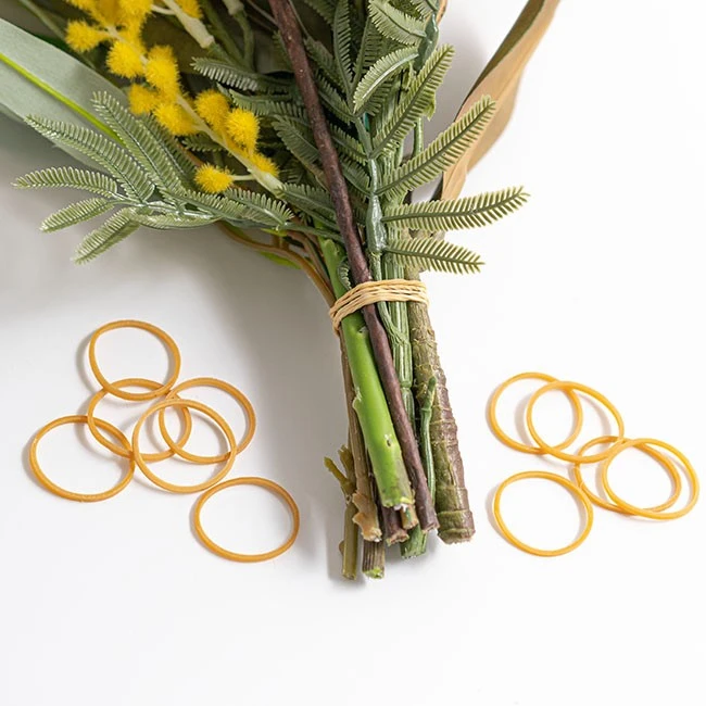 floral rubber bands for bouquet wrapping