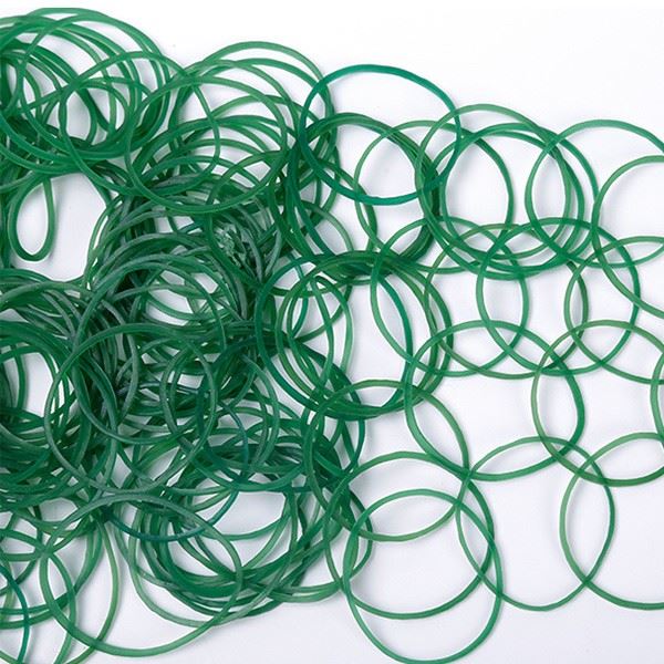 Eco-Friendly Green Elastic Rubber Bands Wholesale