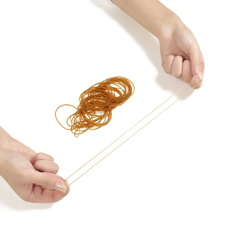 industrial-grade natural rubber elastic bands for heavy-duty bundling