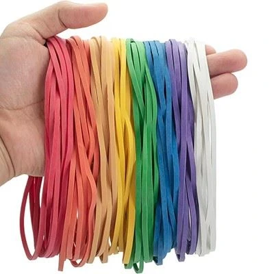 Large stretchy colored rubber bands