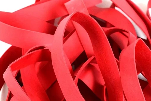 Wide Red Rubber Bands Wide Red Rubber Bands