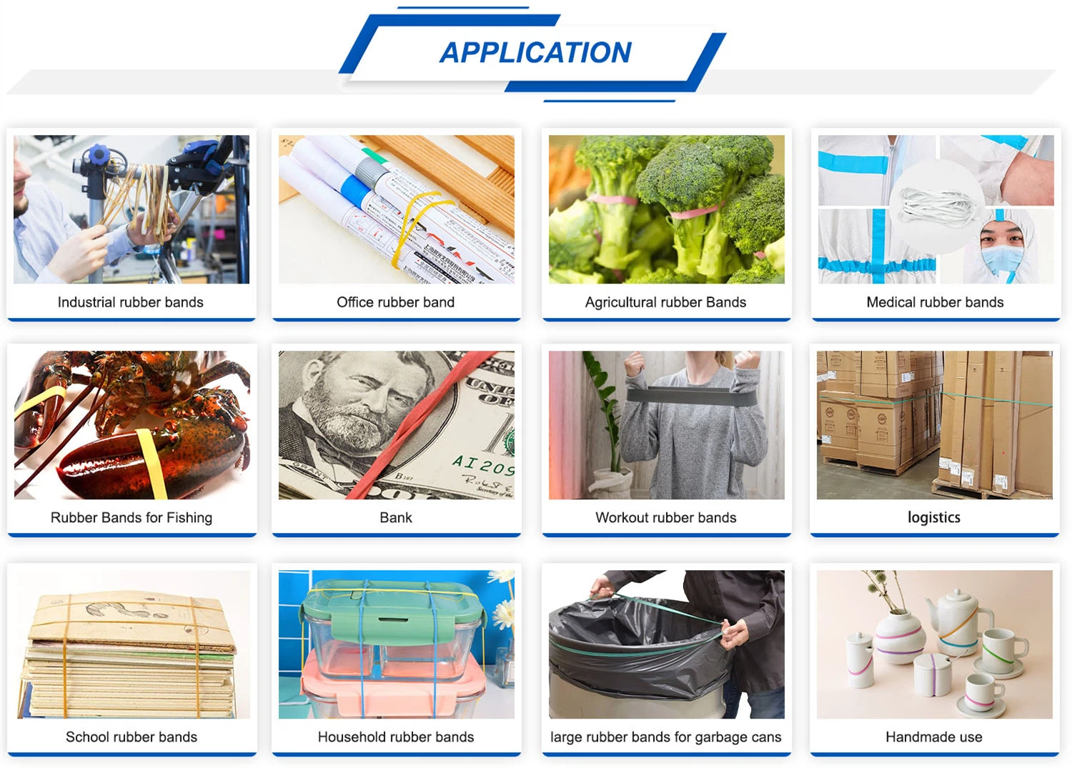 rubber band application rubber band application