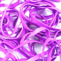 แถบยางพาเลทสีม่วง