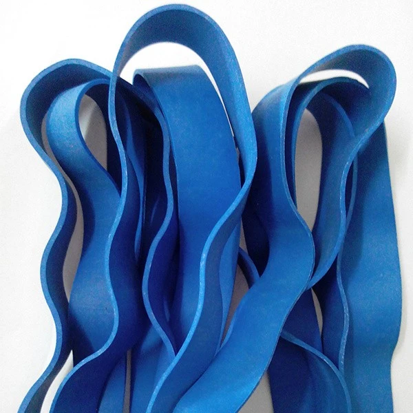 Blue heavy duty rubber bands for medical device