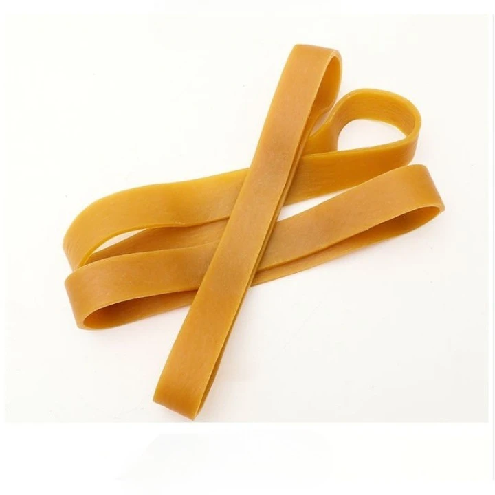 UV resistant yellow rubber bands industrial